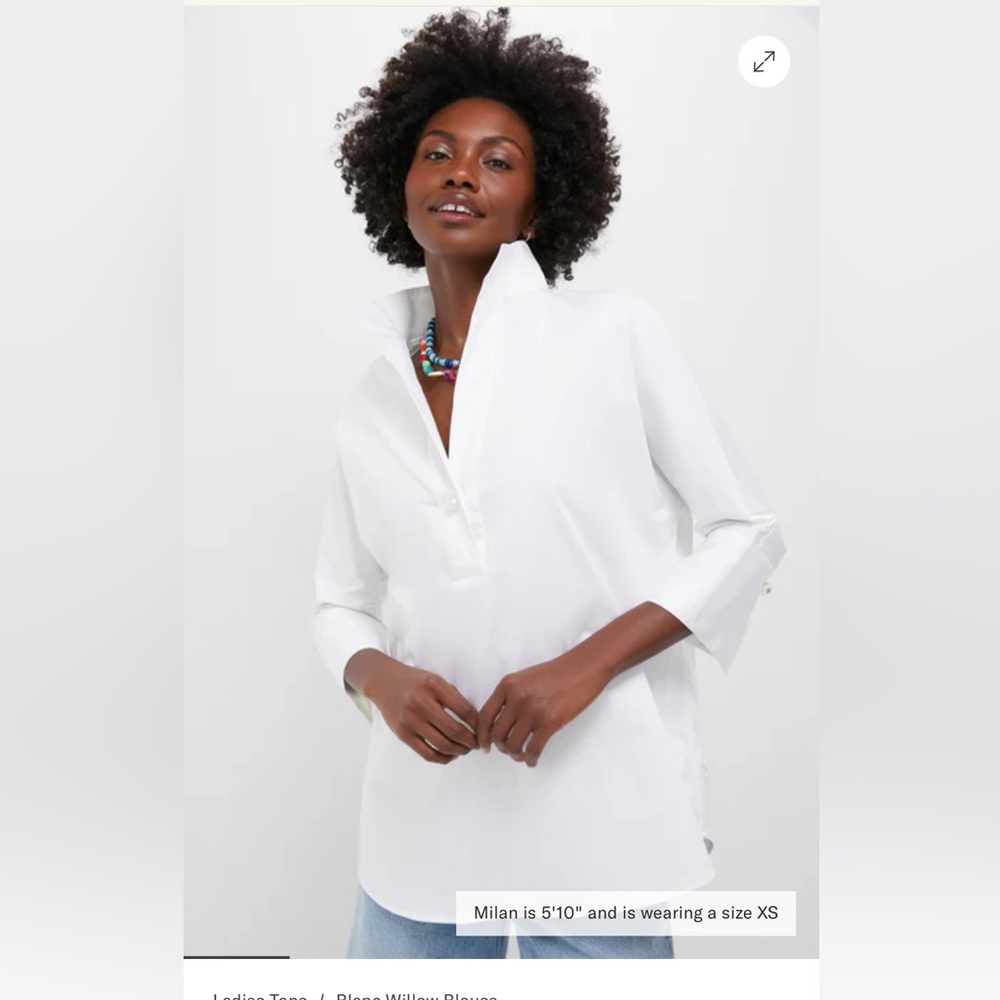 TUCKERNUCK
Blanc Willow Blouse